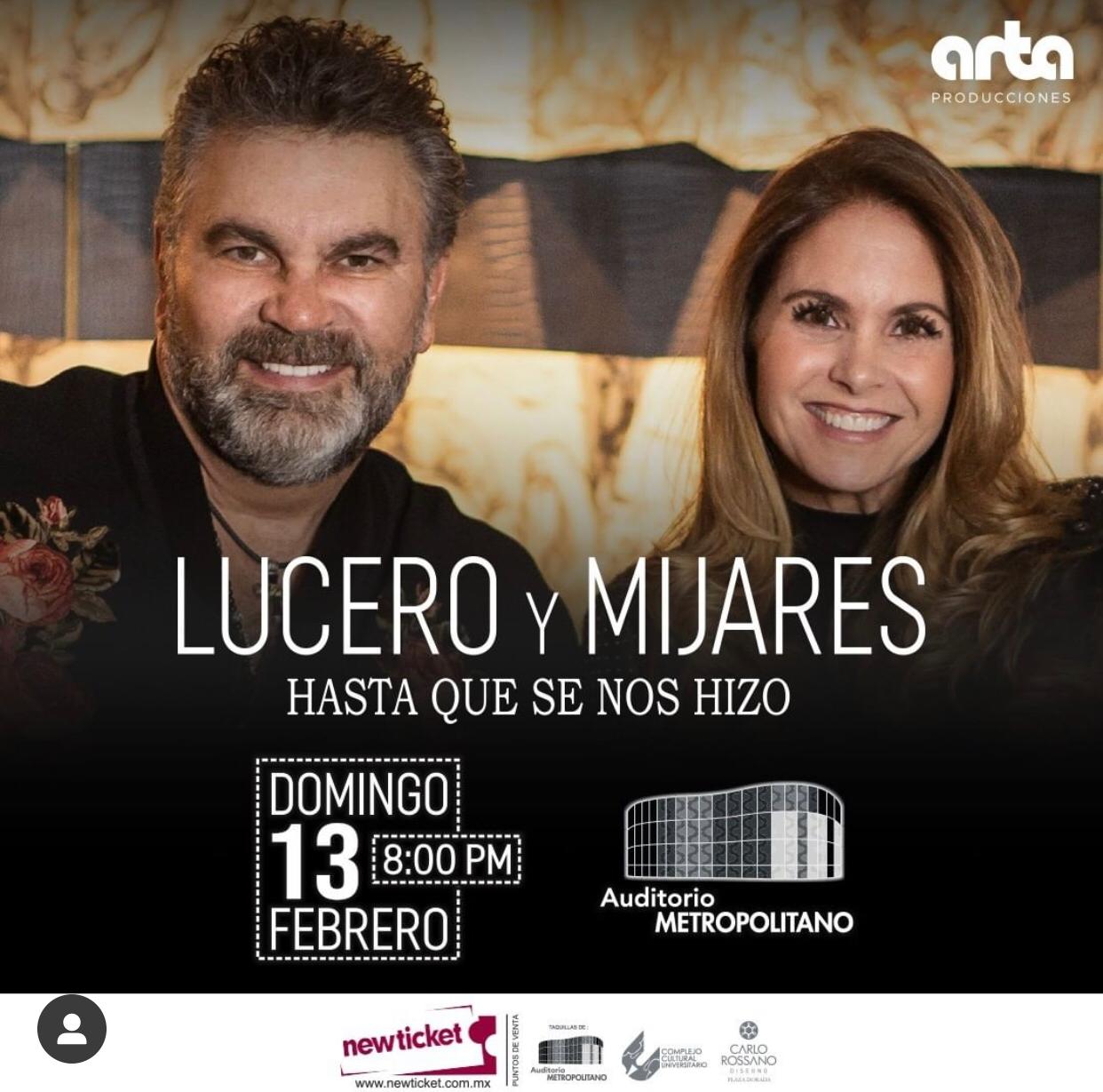 LUCERO Y MIJARES HASTA QUE SE NOS HIZO 2021 PROMOCIONAL PUEBLA
